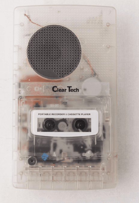 Clear Tech Cassette Player