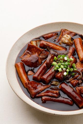 오르막 떡볶이 - 매콤짜장 떡볶이 511g 밀떡볶이