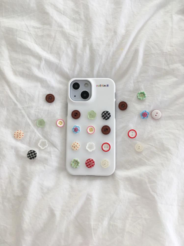 [turtle N] 단 추 / 하드케이스 아이폰13mini