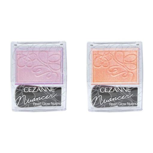 세잔느 펄 글로우 뉘앙서 하이라이트 치크 펄 N1 N2 블러셔