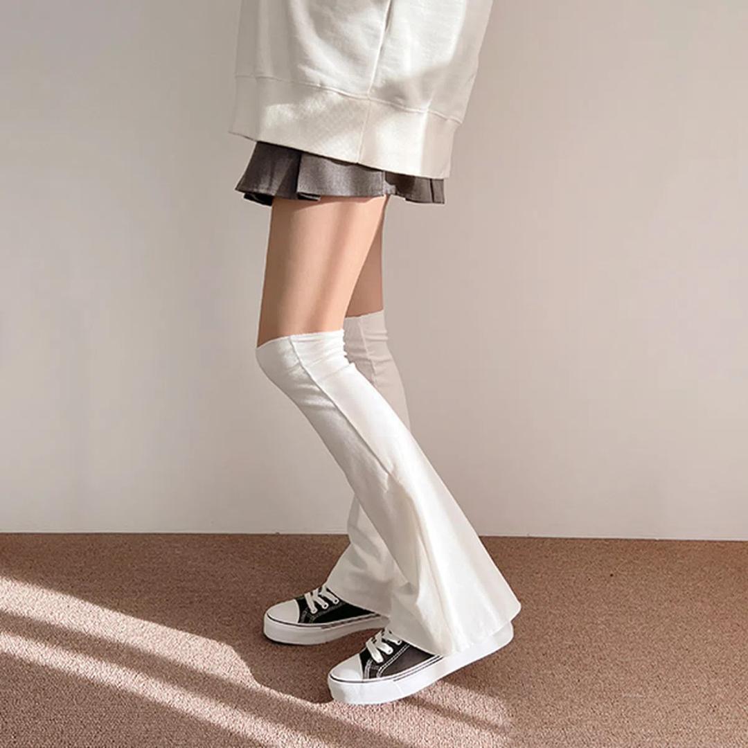 부츠컷 레그워머 골지 어그부츠 방한 털 무지 발목보온 패딩 토시양말 무릎 니삭스 수면 허벅지워머 골프