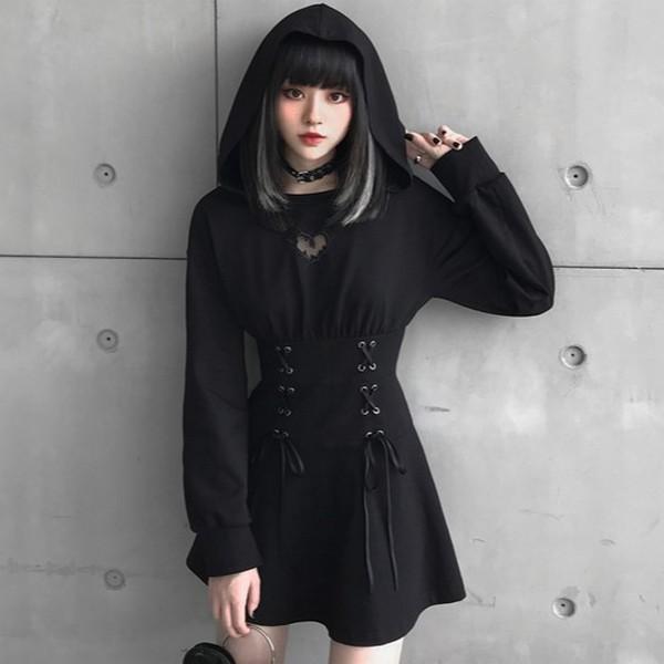 【L即納】【予約】QOOZAセレクト / ［VOCK］フードワンピース（582245）