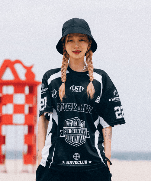 오프로드 메쉬 숏슬리브 블랙