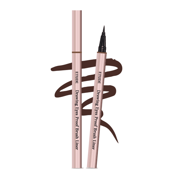 [ 드로잉 아이즈 프루프 브러쉬 라이너 1g] 02 브라운