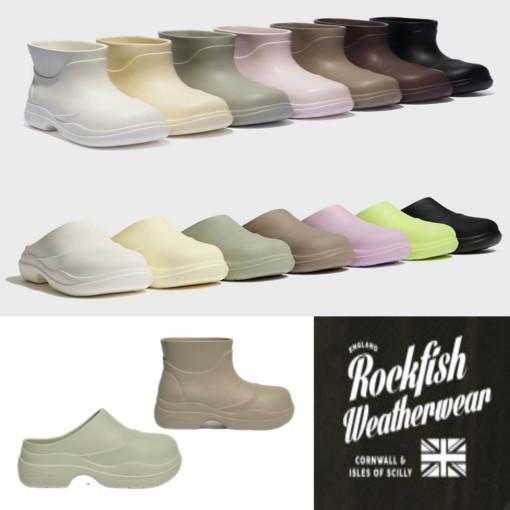 락피쉬 레인부츠 클로그 헤이든 오리지널 통굽 여름 장마철 여성 장화