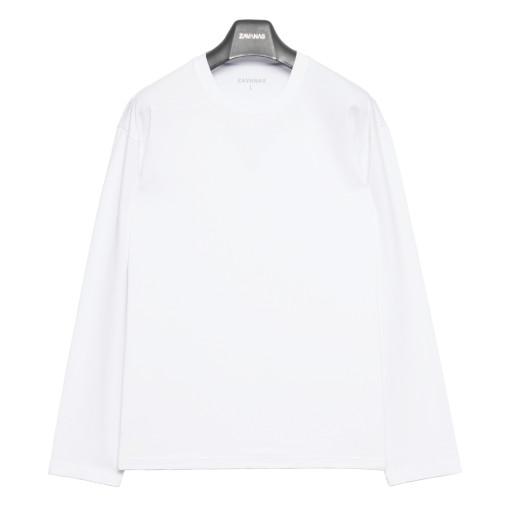 쿨스킨 롱슬리브 티셔츠 - 기능성 세미 오버핏 크루넥 찰랑거리는 쿨링 긴팔