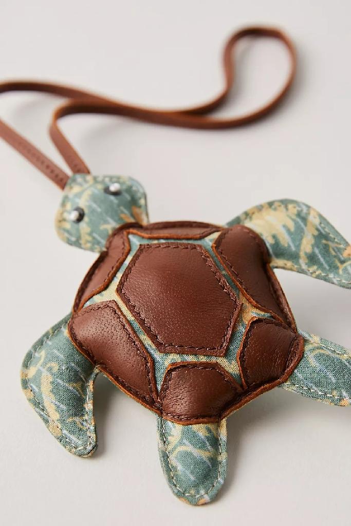Turtle bag charm