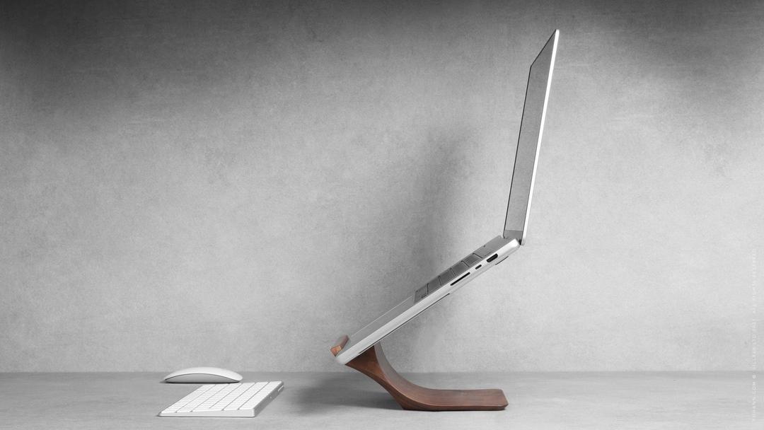 MacBook Stand Wood
