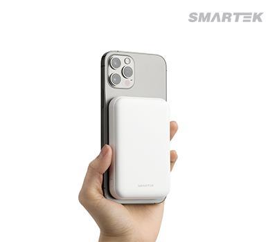 스마텍 15W 유무선 고속충전 마그네틱 보조배터리 5100mAh