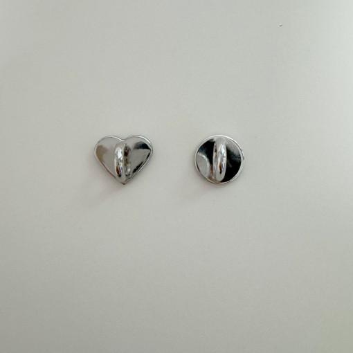 핸드폰 하트 원형 부착고리 폰케이스 키링 부착판