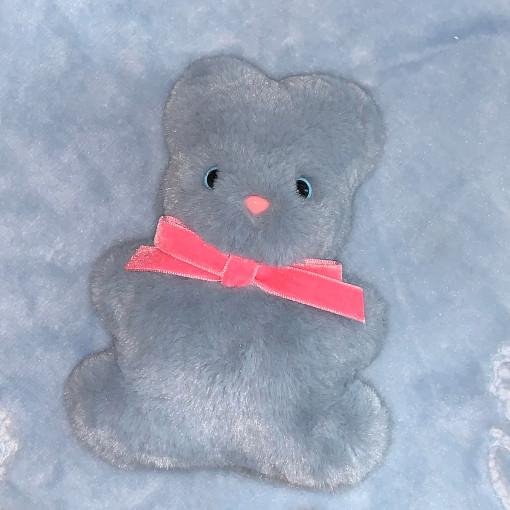 Pika Roroni doll keyring blue 피카 로로니 인형키링 블루