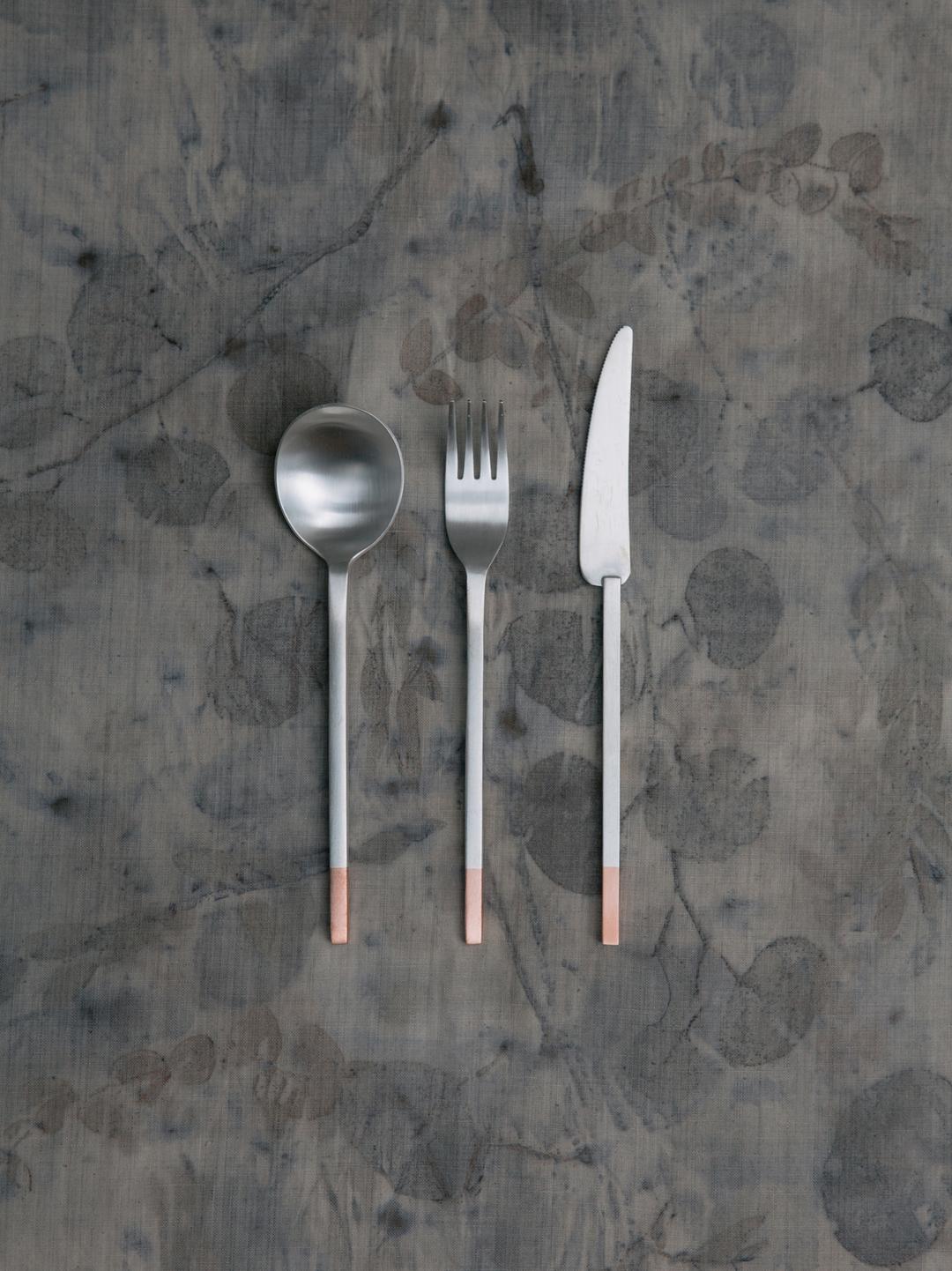 Pure Copper & Silver Cutlery