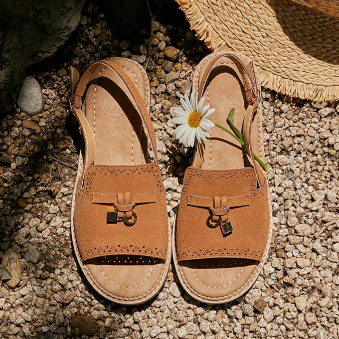 설레는맘 골드 샌들(2.5cm)