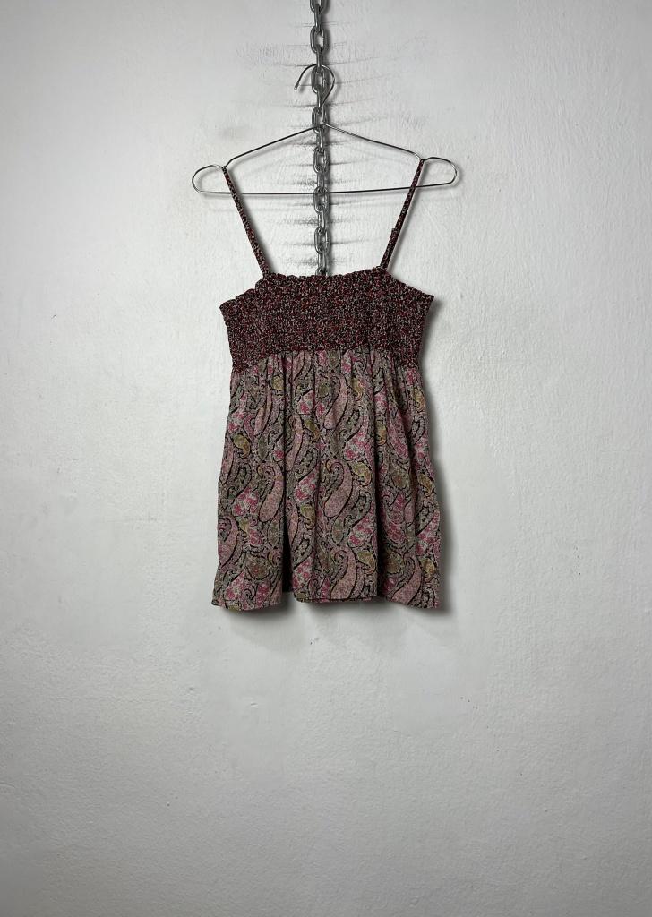 KUMIKYOKU pattern top one piece