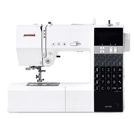 SM소잉플라자 [JANOME] 자노메 DC7100 가정용미싱 재봉틀 자동사절 무릎리프트 [사은품 증정]