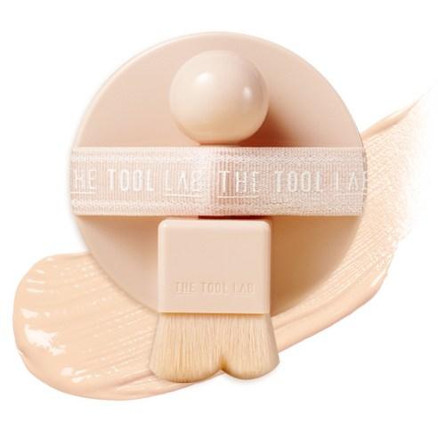 더툴랩 스탬프 스킨핏 글로우 쿠션 파운데이션 11g + 브러쉬, 19포슬린, 1개 - 쿠션/팩트 | 쿠팡
