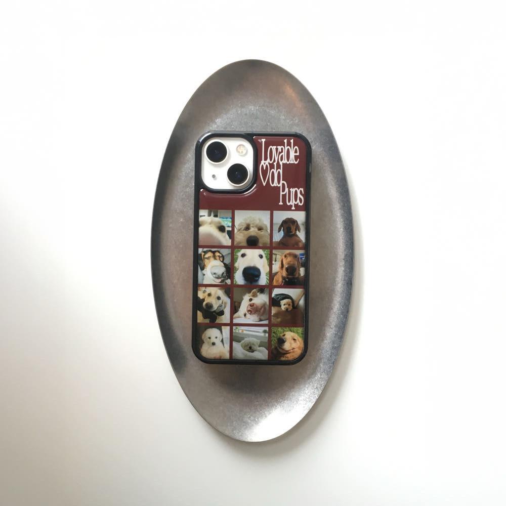 Lovable ♡dd Pups 에폭시 범퍼 케이스