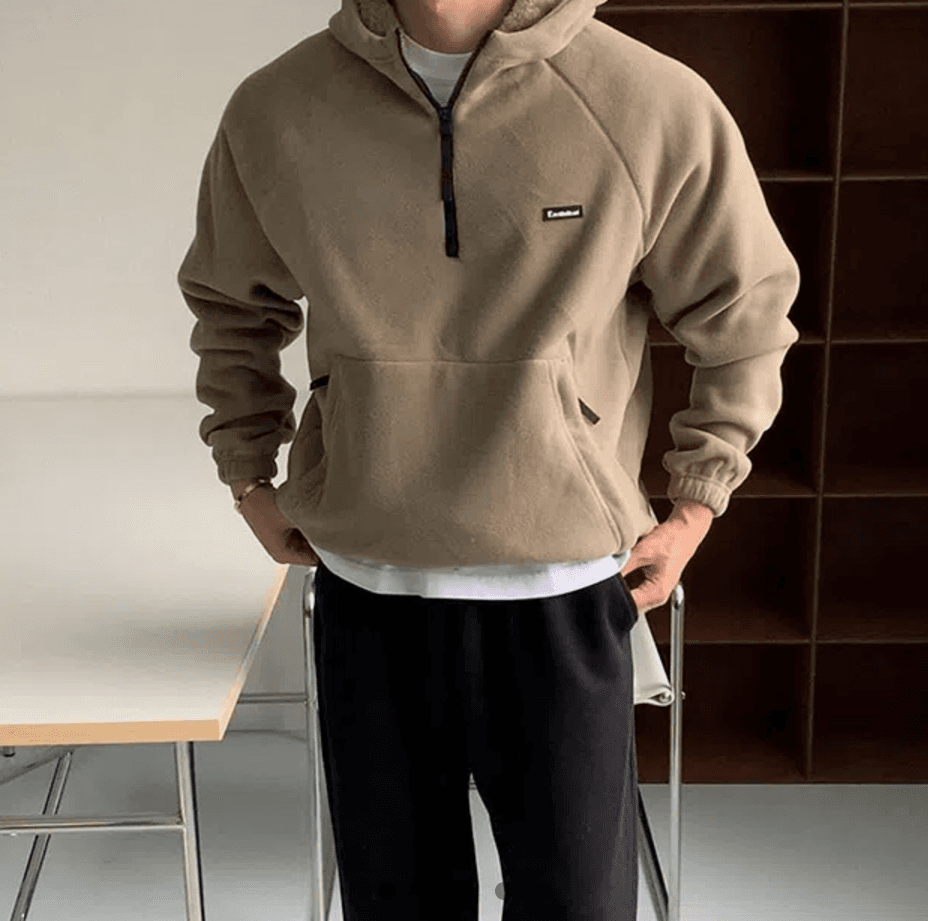 [당일출고] Egotistical 양털 아노락 후드티 new