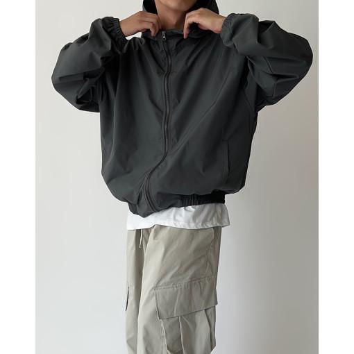 베테가 후드 윈드브레이커 - 러닝바람막이 남자바람막이 커플 고프코어