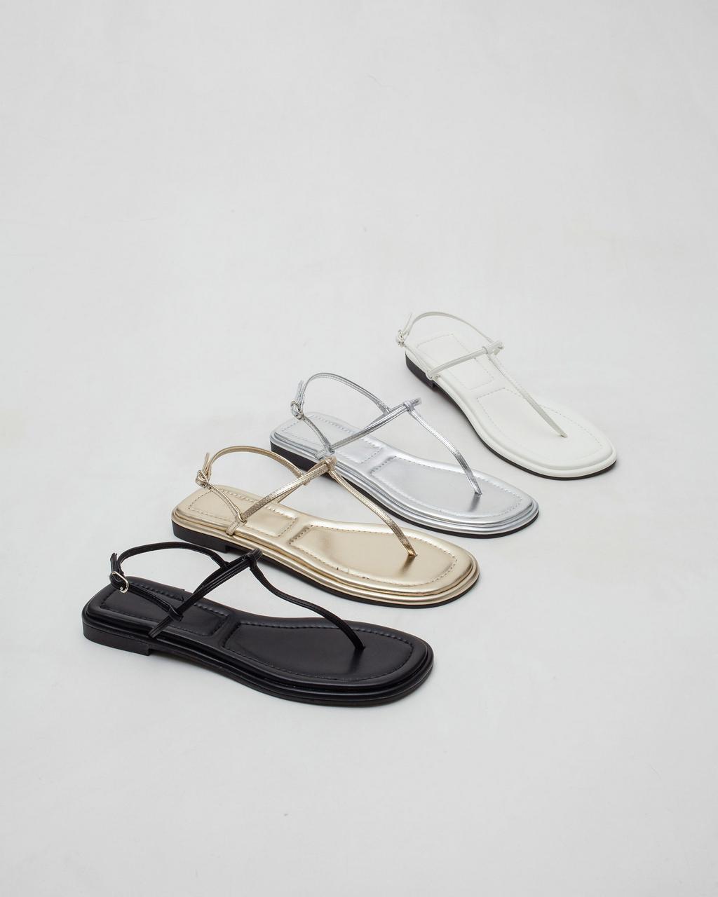 [Tagtraume] Amuse-28 - T-스트랩 플랫 샌들