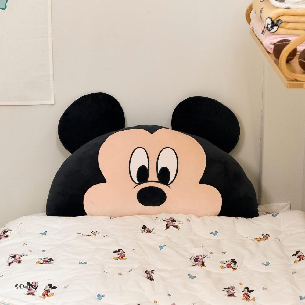 [디즈니] 미키 헤드 등쿠션 82x51