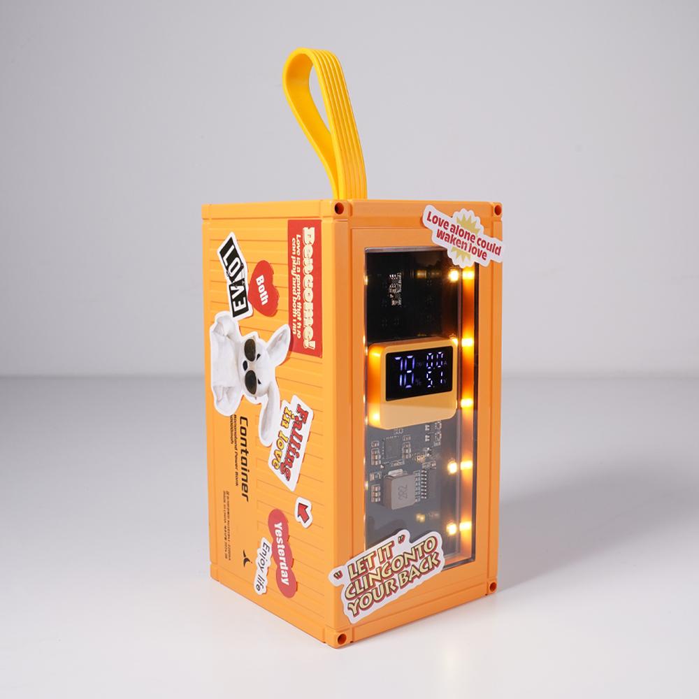 컨테이너 대용량 보조배터리 50000mah 아이폰 갤럭시 밧데리 캠핑 차박 낚시 여행