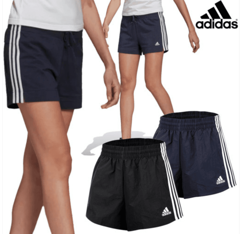 아디다스 여성 삼선 트레이닝 반바지 쇼트 여자 스포츠 숏팬츠(3S SJ PANTS)