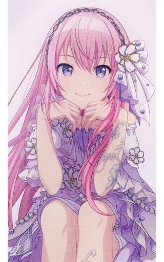 巡音ルカ オリジナルトレーディングカード 「CD プロジェクトセカイ カラフルステージ! feat. 初音ミク MORE MORE JUMP! / Color of Drops/天使のクローバー」 初回生産分限定封入特典