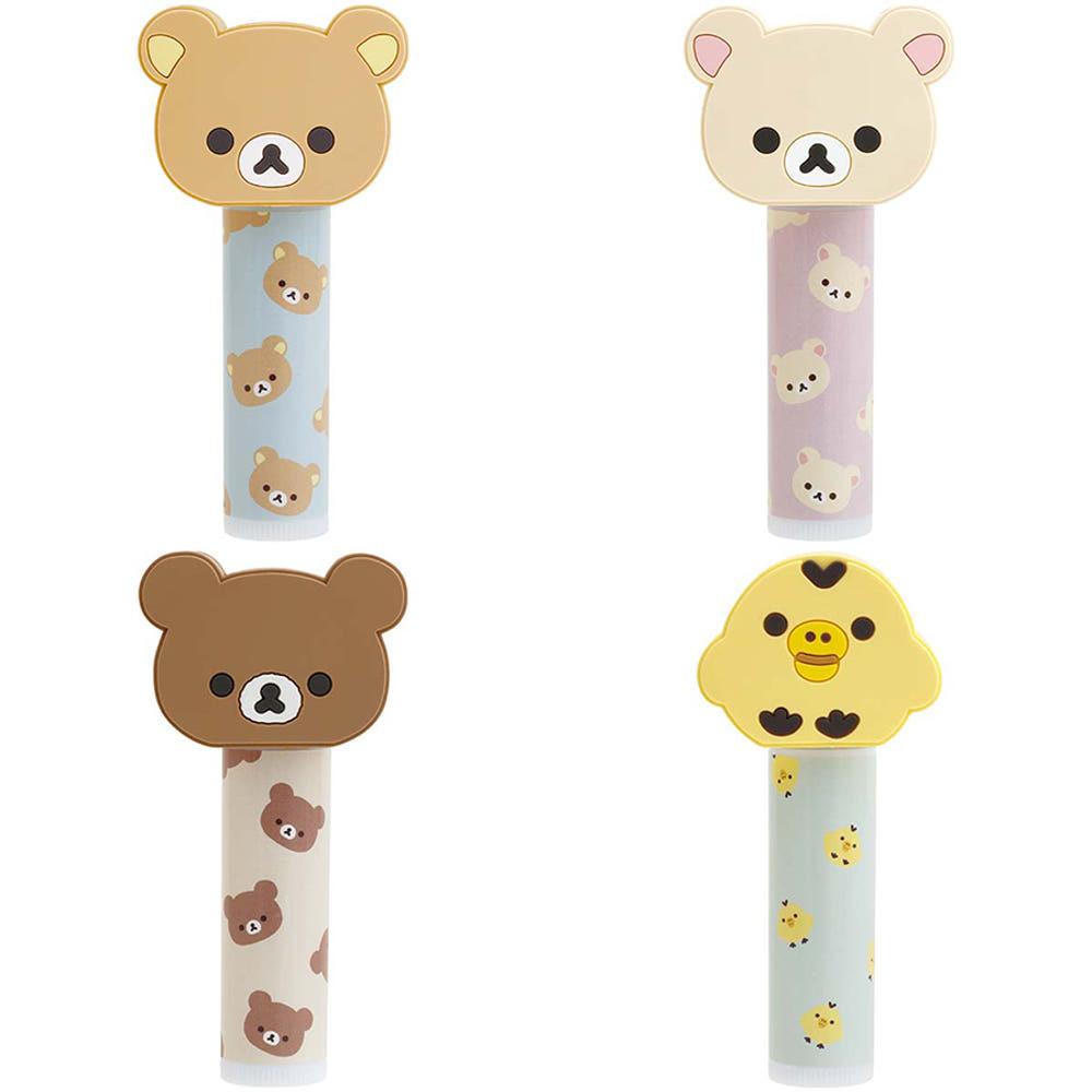 리락쿠마 마스코트 포함 립밤 키이로이토리