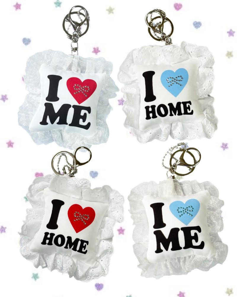 frill cushion 프릴 쿠션 키링 키홀더 백참 열쇠고리 가방키링