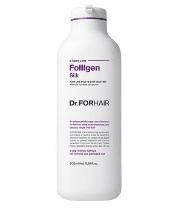 닥터포헤어 손상모케어 탈모증상완화 폴리젠 실크 샴푸, 500ml, 1개