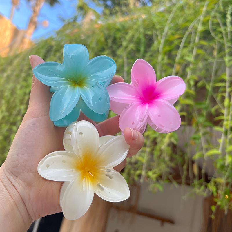 플루메리아 헤어 집게핀