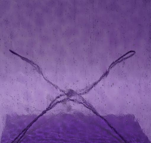 스테인드글라스  재료 유리 퍼플 스톤