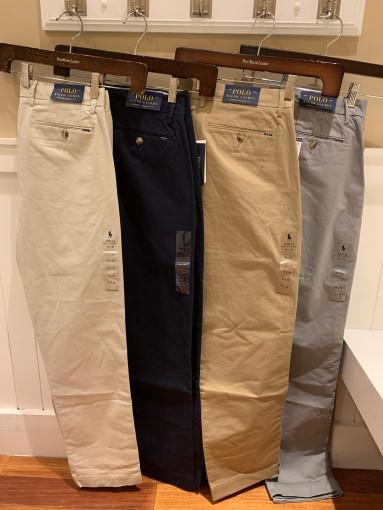 폴로 랄프로렌 남성 스트레치 스트레이트핏 코튼 팬츠 바지 MEN’S chino straight fit cotton Pants