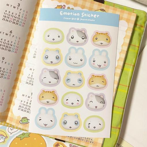 제이호브스튜디오 이모션 표정 스티커