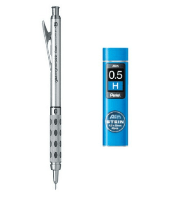 [펜텔] 그라프기어샤프 1000 [PG1015], 0.5mm, 1개 - 샤프 | 쿠팡