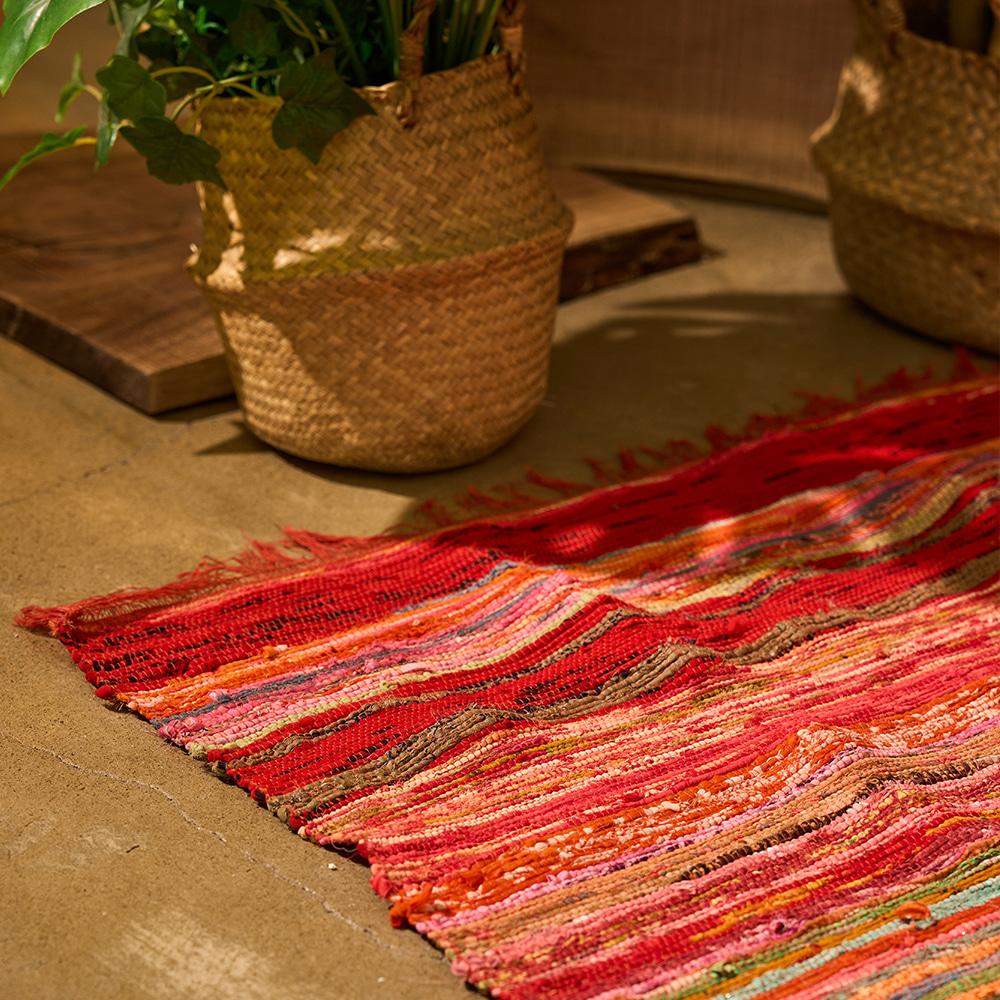 인도 보헤미안 패턴 친디 면러그 카페트 5종 130cm x 180cm