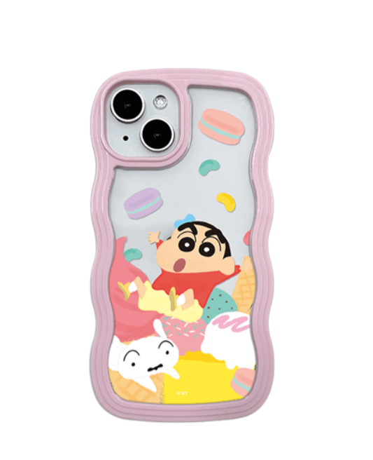 짱구 크레용 웨이브 컬러 케이스