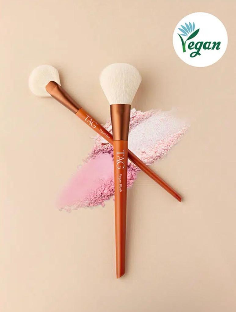 태그 비건 블러쉬빔 브러쉬듀오 (블러셔＆하이라이터)