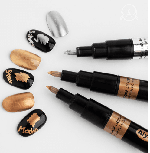 메탈드로잉펜 네일아트펜 셀프네일 그림아트 (0.7mm)