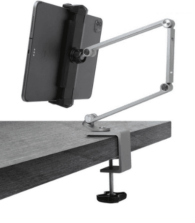 아이리버 4단 각도조절 스마트폰 태블릿 거치대 클램프형 - 거치대 | 쿠팡