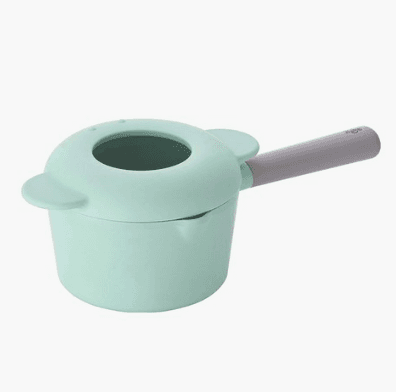 네오플램 베베 편수 밀크팬 16cm + 쿠킹가드 세트, 민트, 1개