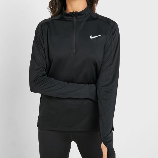 나이키 래쉬가드 여성용 하프 집업 스몰로고 러닝 긴팔 티셔츠 : 로스코몰