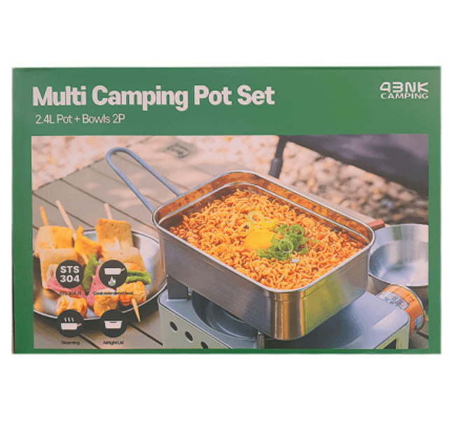 [재고보유 당일발송] 코스트코 4BNK 캠핑 반합 세트 2.4L 반합 멀티볼