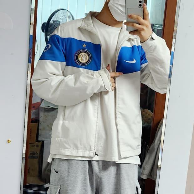 대장✔️나이키 인터 밀란 흰파 바람막이 자켓 | 후루츠패밀리