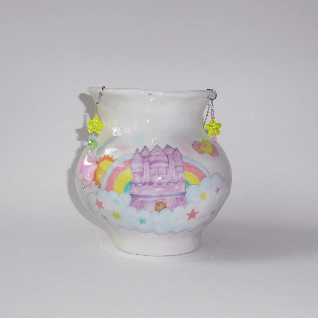 Magic castle vase
