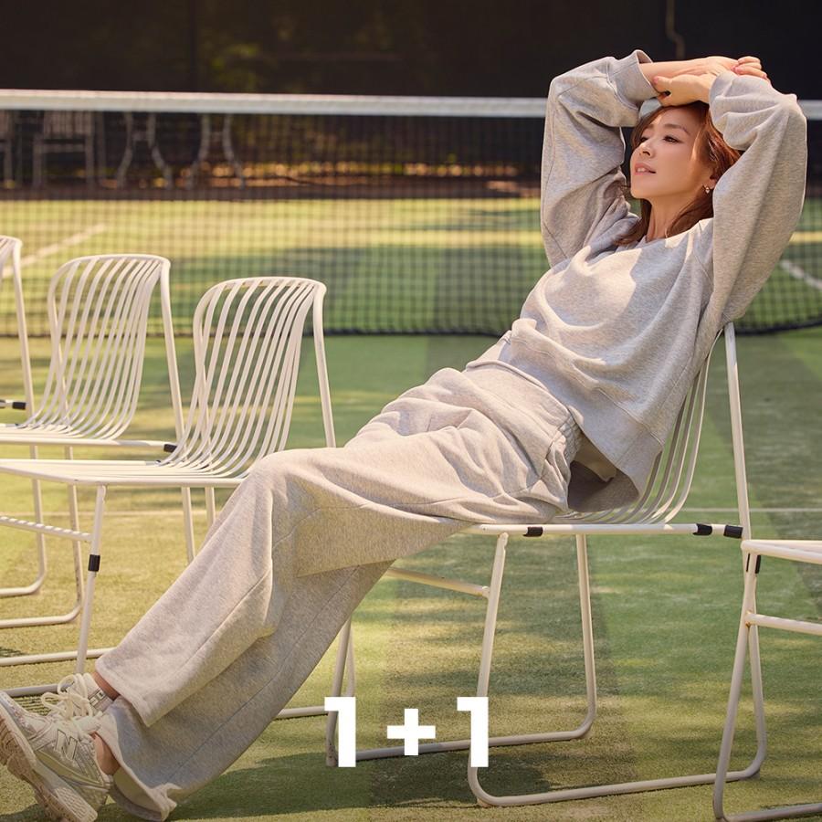 [EVENT] STL 더블메모리 기모  와이드 팬츠 1+1