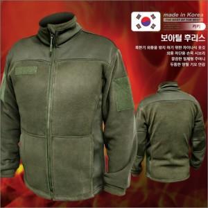 [카미존] 국방색 간부후리스 - 보아털 후리스, 로카 후리스, 국방후리스, 무지후리스