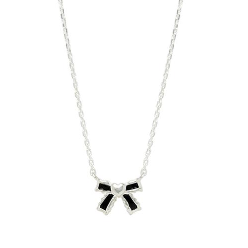 [Silver925] Ribbon Muse Necklace