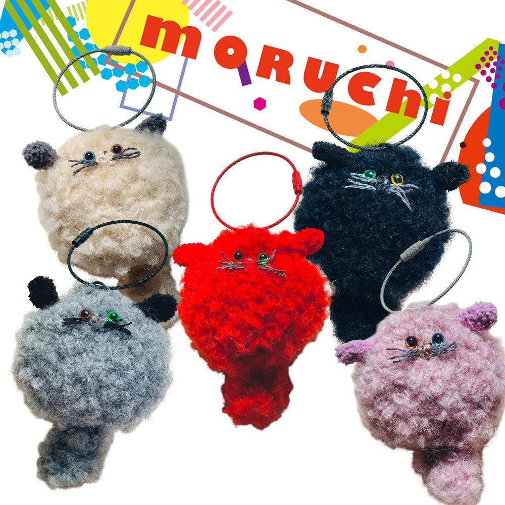 포구리🦝 너구리 뜨개 인형 키링